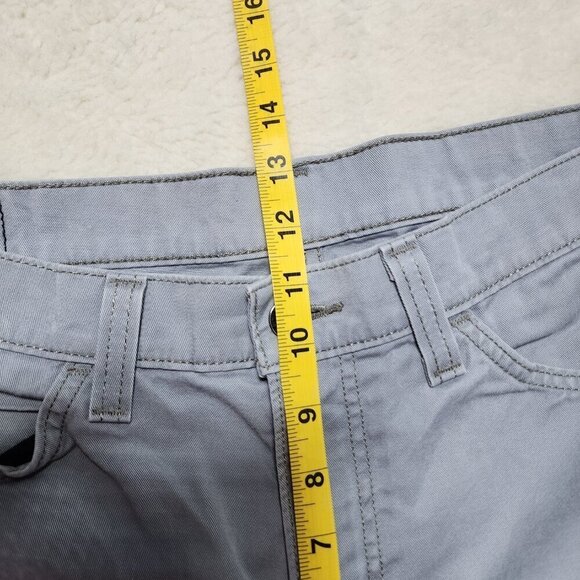 Levis 510 Slim Chino Pants 36 x 32 (36 x 31) Mid Rise Cotton Casual Stretch - Picture 6 of 8